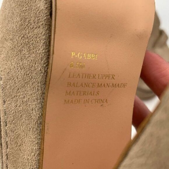 Steve Madden platforms sz 8.5 P-gabbi suede chunky - Picture 13 of 14